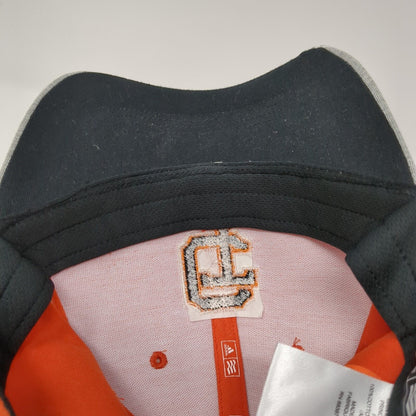 Letter CT Slideback Hat Orange One Size Adjustable Colorblock Adidas