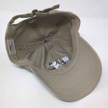 BCS Design Inc. Slideback Hat Brown One Size Adjustable Embroidered