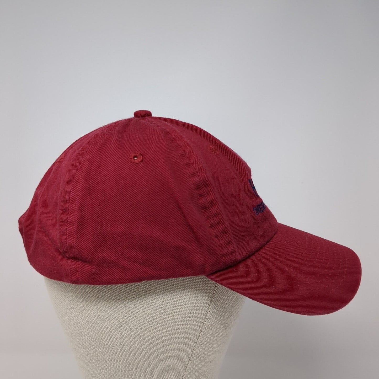 Harrah's Cherokee Casino & Hotel Strapback Hat Red One Size Embroidered