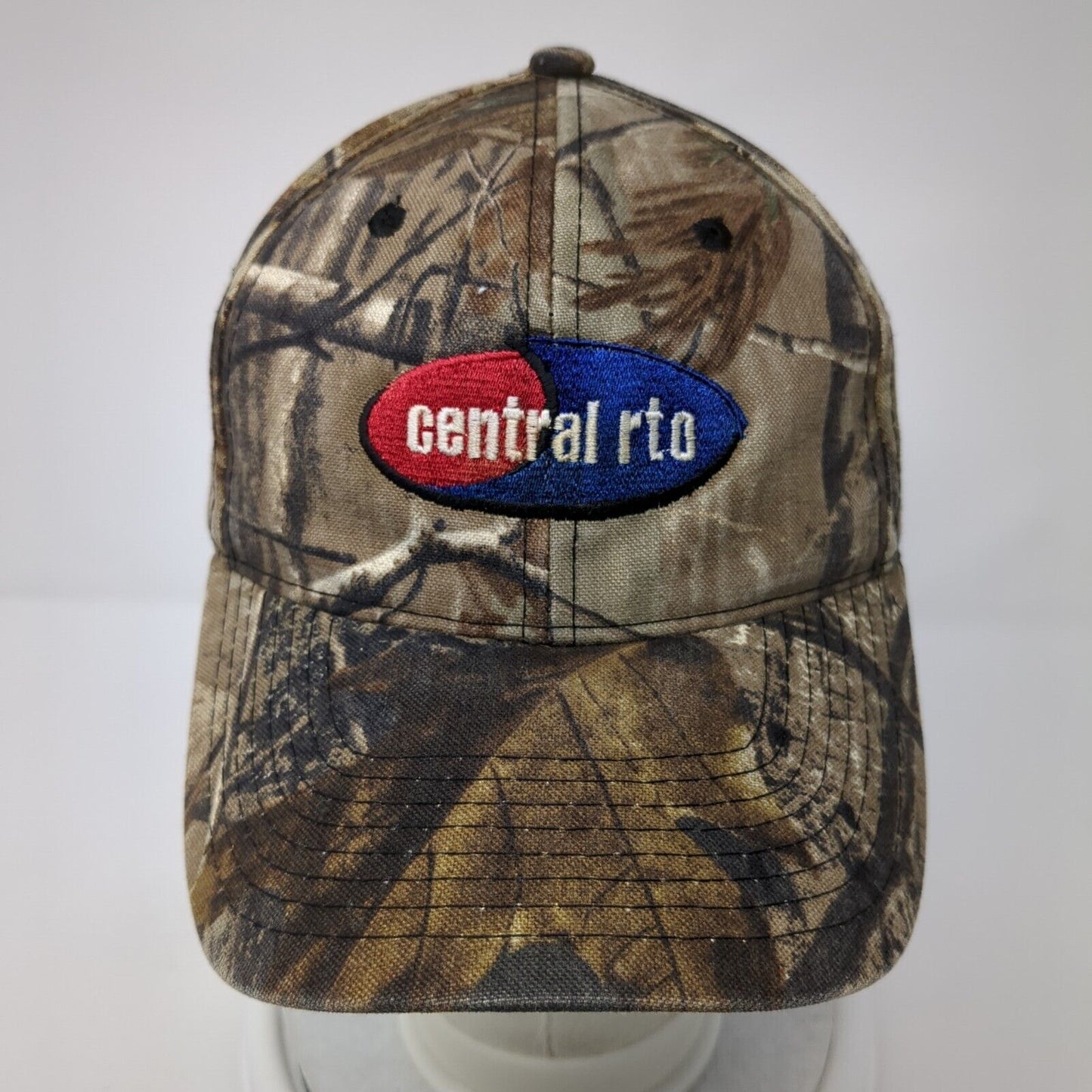 Central RTO Strapback Hat Camouflage OS Adjustable Embroidered Port Authority