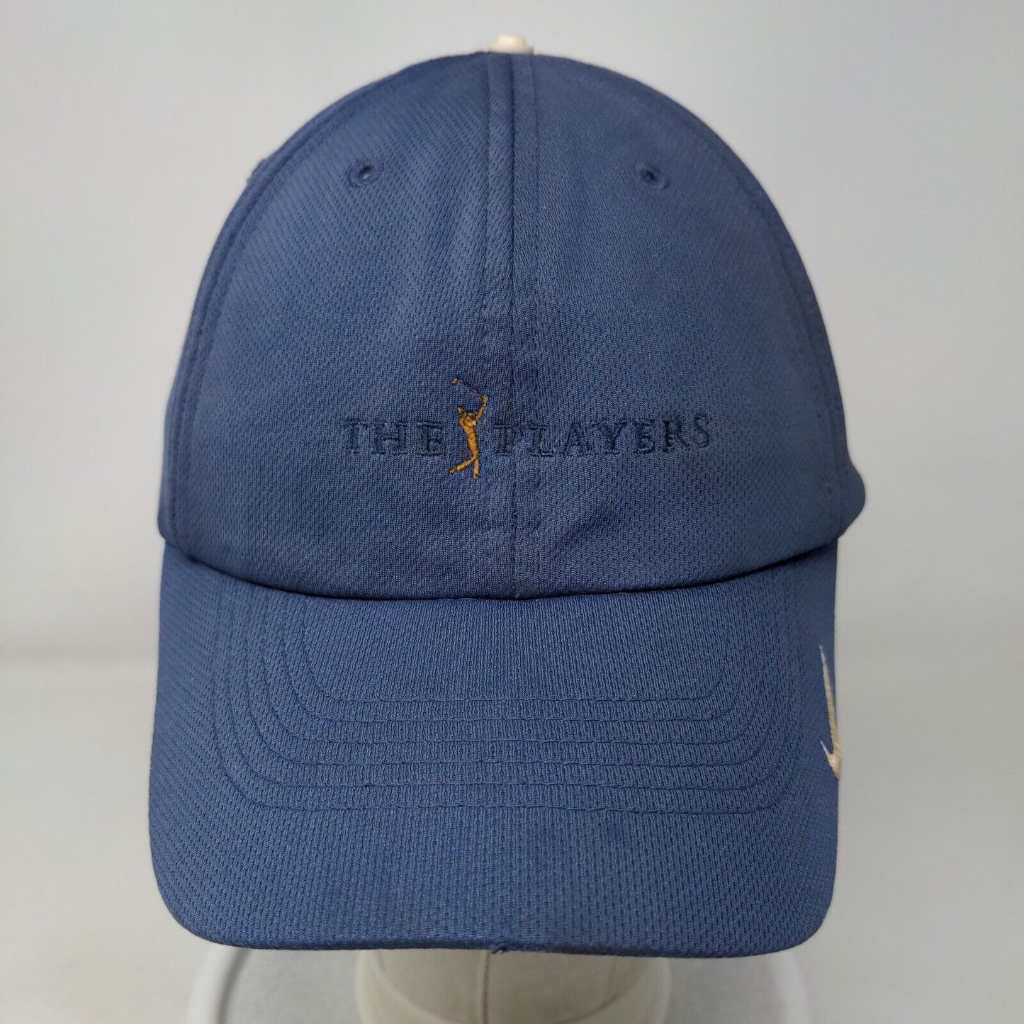 The Players Strapback Golf Hat Blue OSFA Embroidered Nike Swoosh