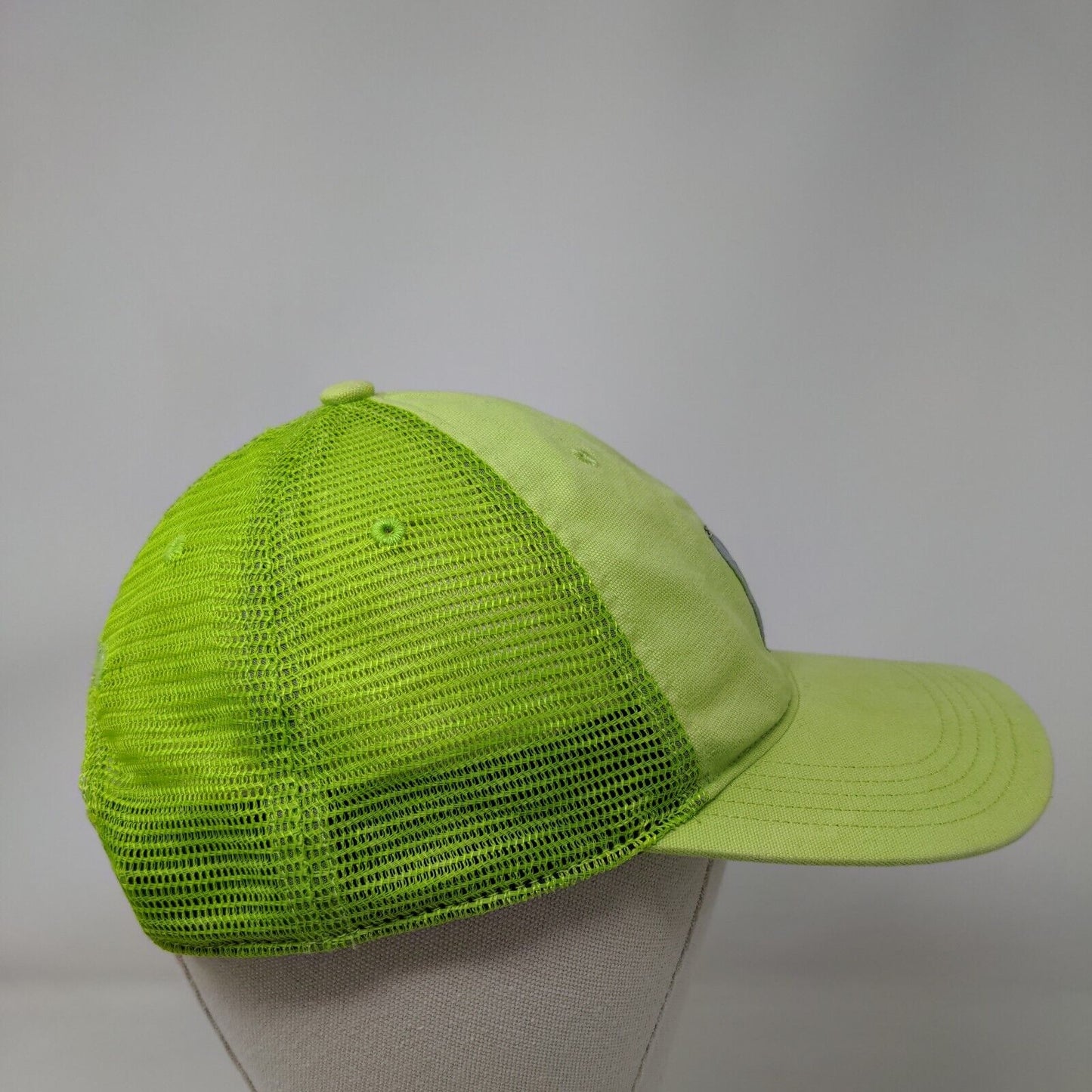 Carhartt Mesh Back Snapback Trucker Hat Green Size OS 100% Cotton Patch Logo