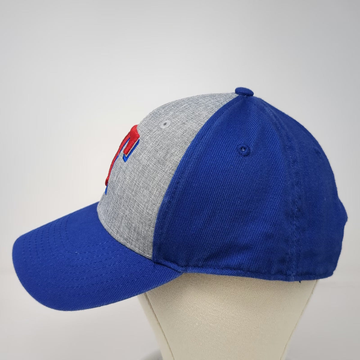 Fan Favorite Baseball Cap Blue Gray One Size Texas Rangers MLB Strapback Hat