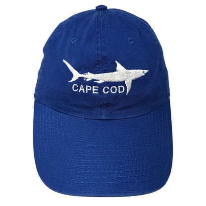 Cape Cod Slideback Hat Blue One Size Adjustable Embroidered Solt As A Grape