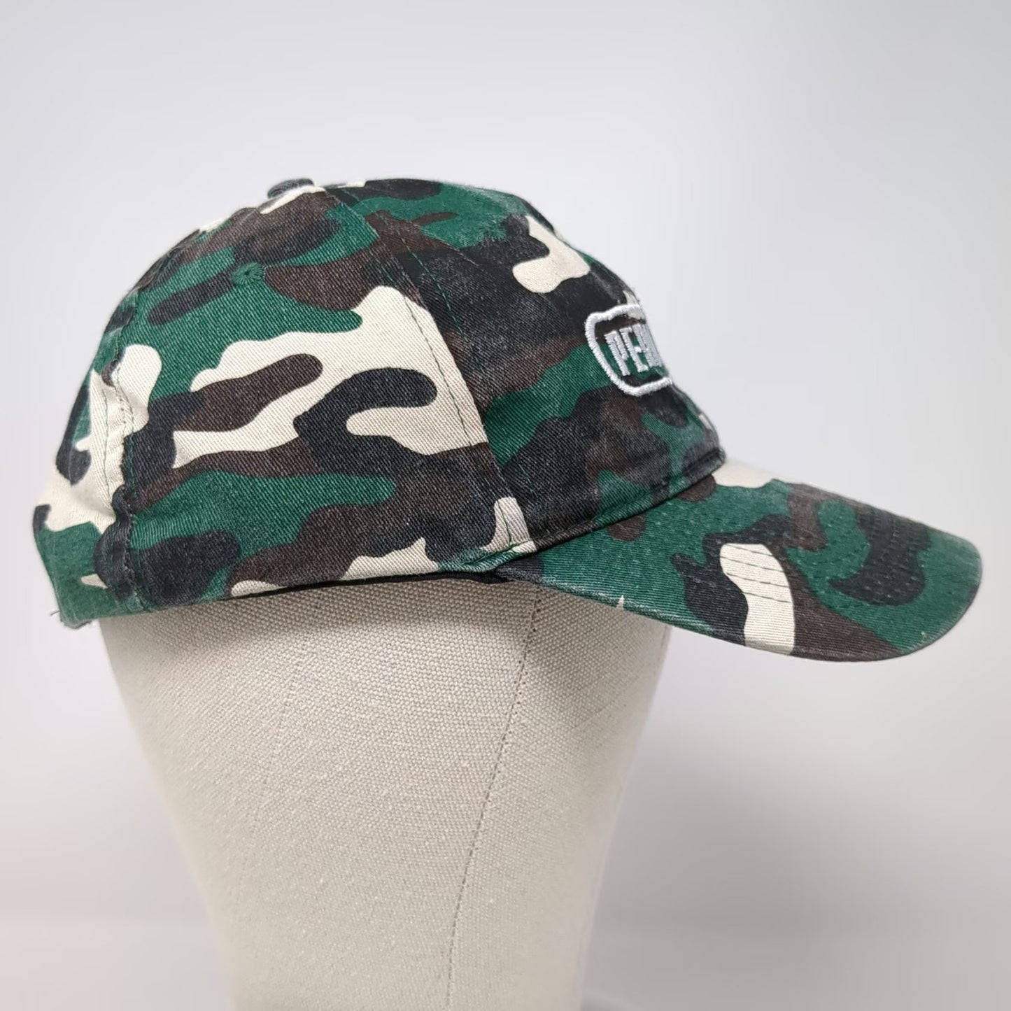 3 Cime Peruzzo Baseball Cap Green Camo One Size Strapback Cotton Bike Logo Hat