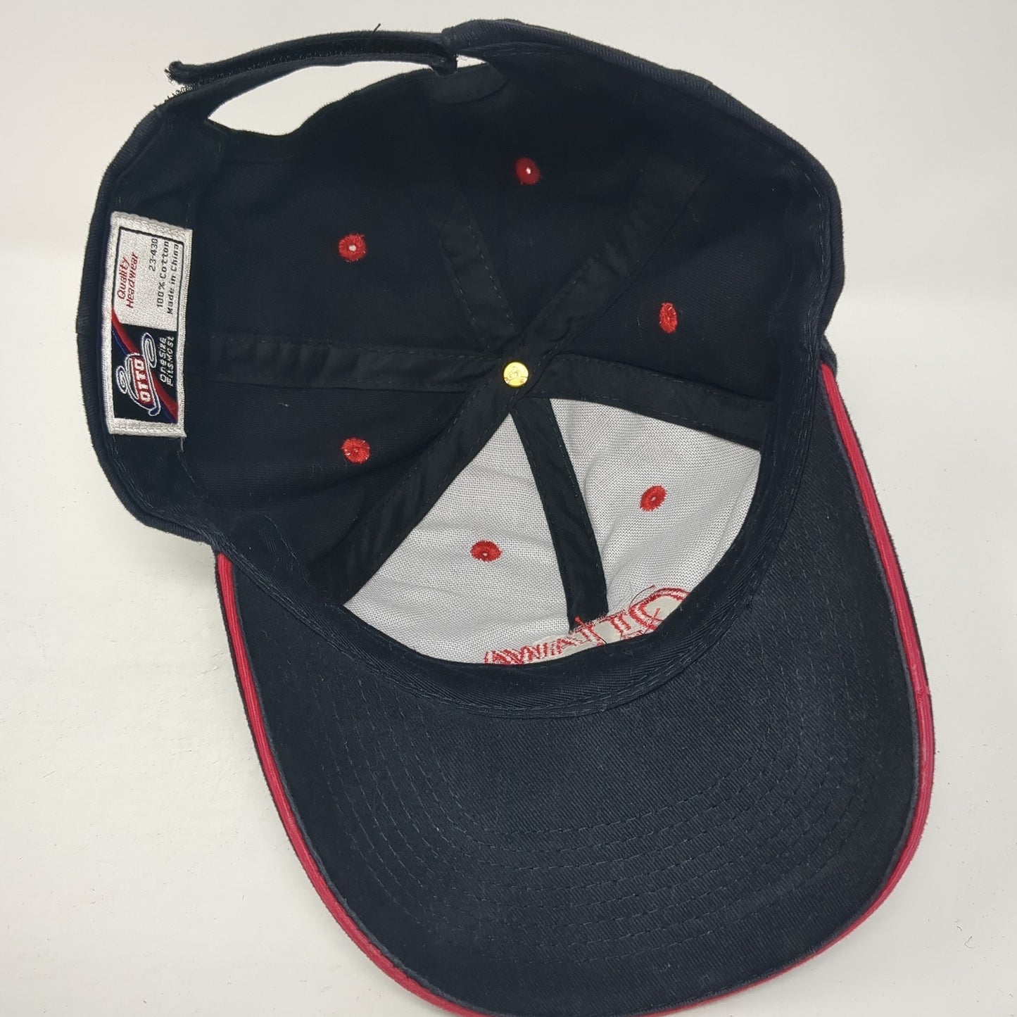 Ottawa Truck Strapback Baseball Cap Black One Size Adjustable Embroidered Otto