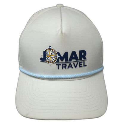 Zapped Blackhawk Trucker Hat Beige One Size Perforated Mesh Rope Jomar Travel