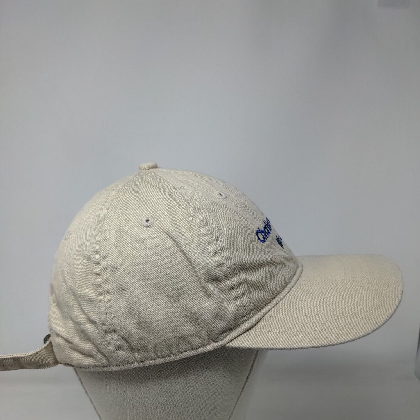 Chattanooga Mocs Slideback Hat Tan One Size Embroidered Econscious
