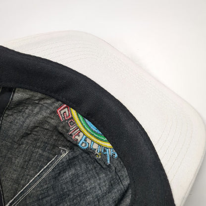 Golf Pride 5 Panel White Hat One Size Snapback Rainbow Worldwide 100% Cotton