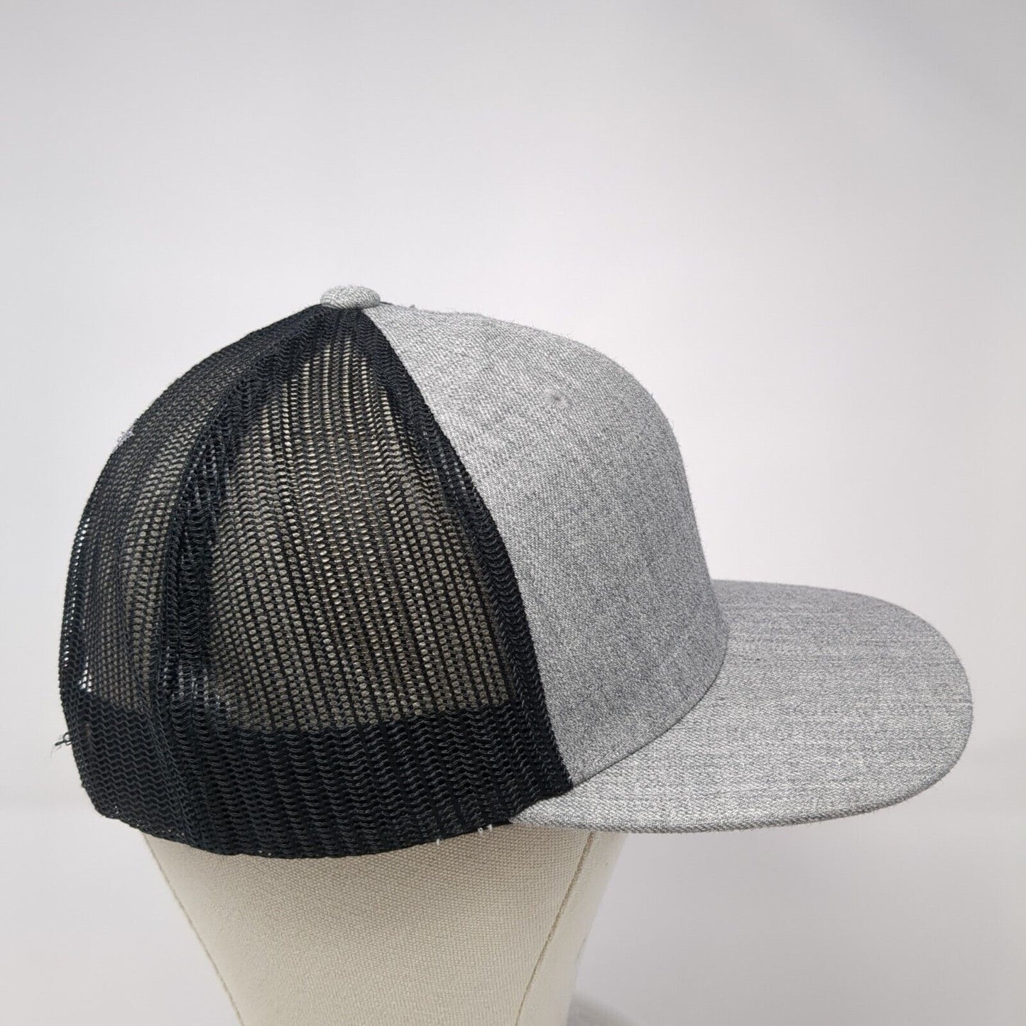 Mackay Wilderness River Trips Idaho Snapback Trucker Hat Gray One Size Mesh Back