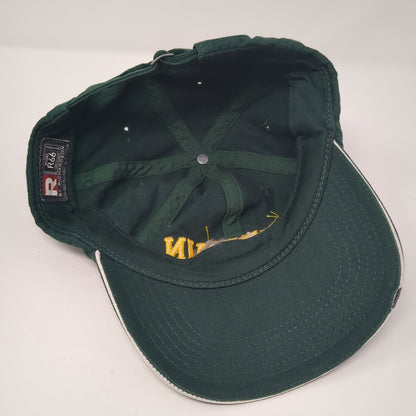 Mountain Home Slideback Hat Green One Size Solid Embroidered Richardson