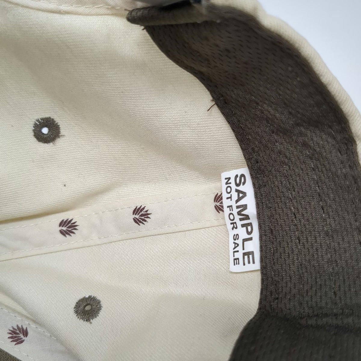 Sendero Provisions Co. 5 Panel Beige One Size Snapback Rooster Cowboy Sample Hat