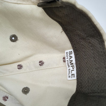 Sendero Provisions Co. 5 Panel Beige One Size Snapback Rooster Cowboy Sample Hat