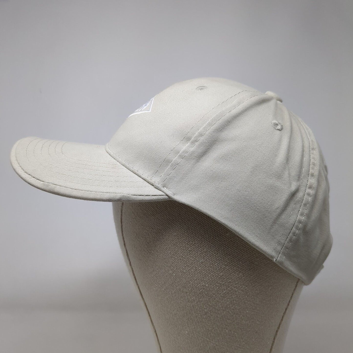 Eupen Strapback Hat Tan OSFA Adjustable Embroidered 6 Panel Hammette Sharp