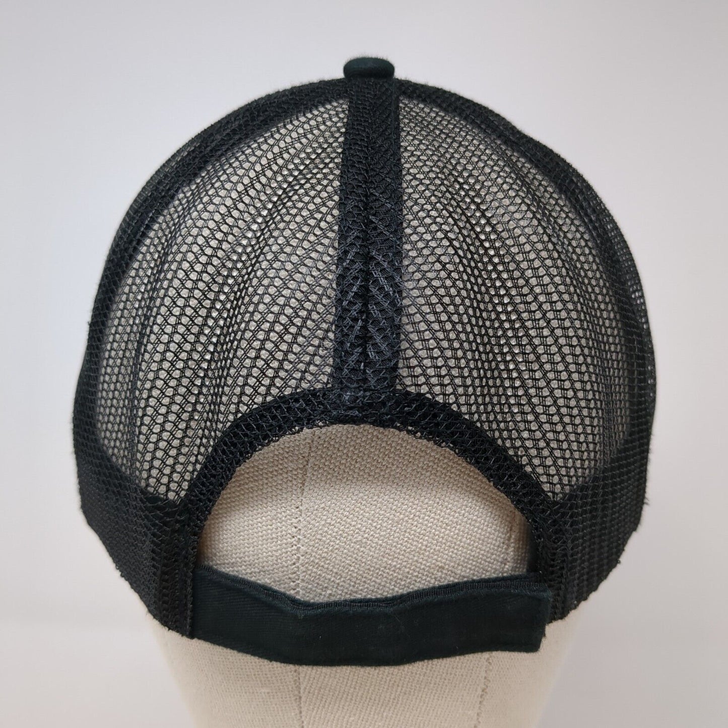Wilcox Agri-Products Strapback Trucker Hat Black One Size Mesh Back