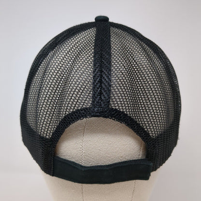 Wilcox Agri-Products Strapback Trucker Hat Black One Size Mesh Back