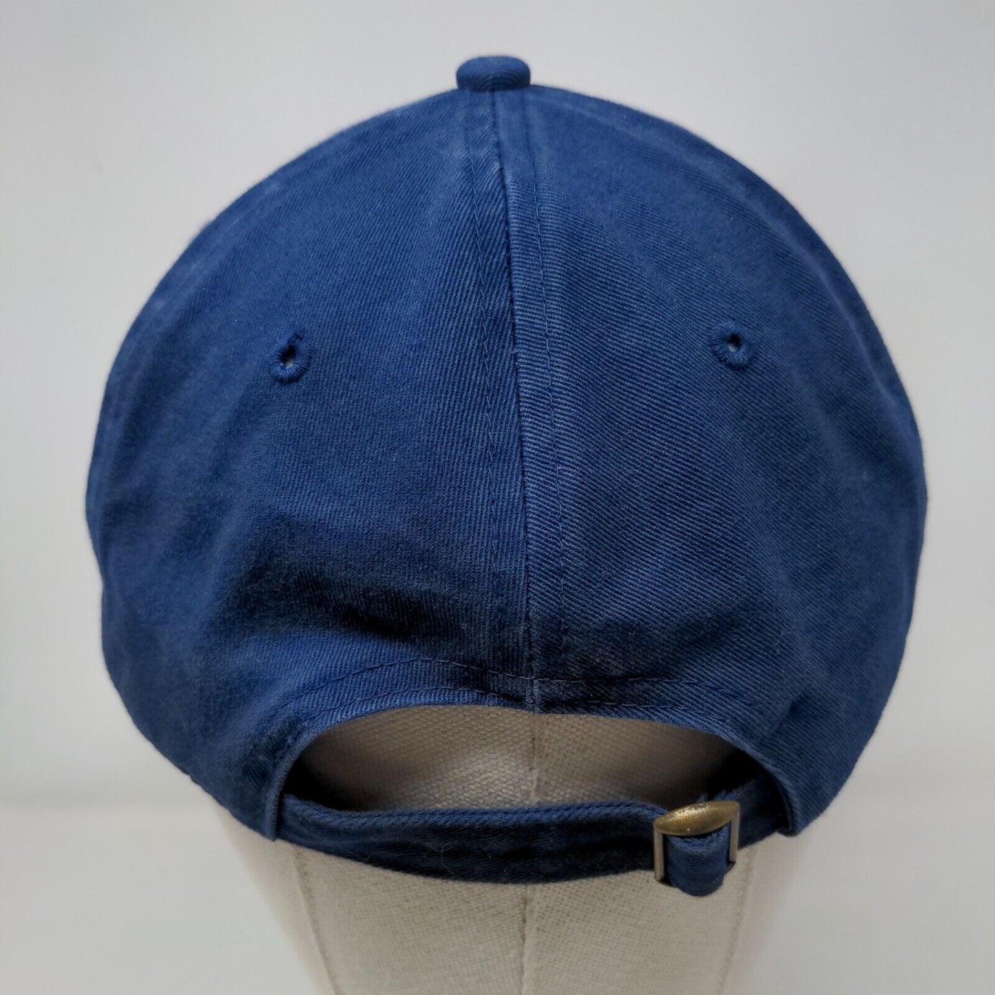 S Wrestling Slideback Hat Blue OSFM Embroidered 6 Panel Outdoor Cap