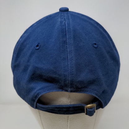 S Wrestling Slideback Hat Blue OSFM Embroidered 6 Panel Outdoor Cap