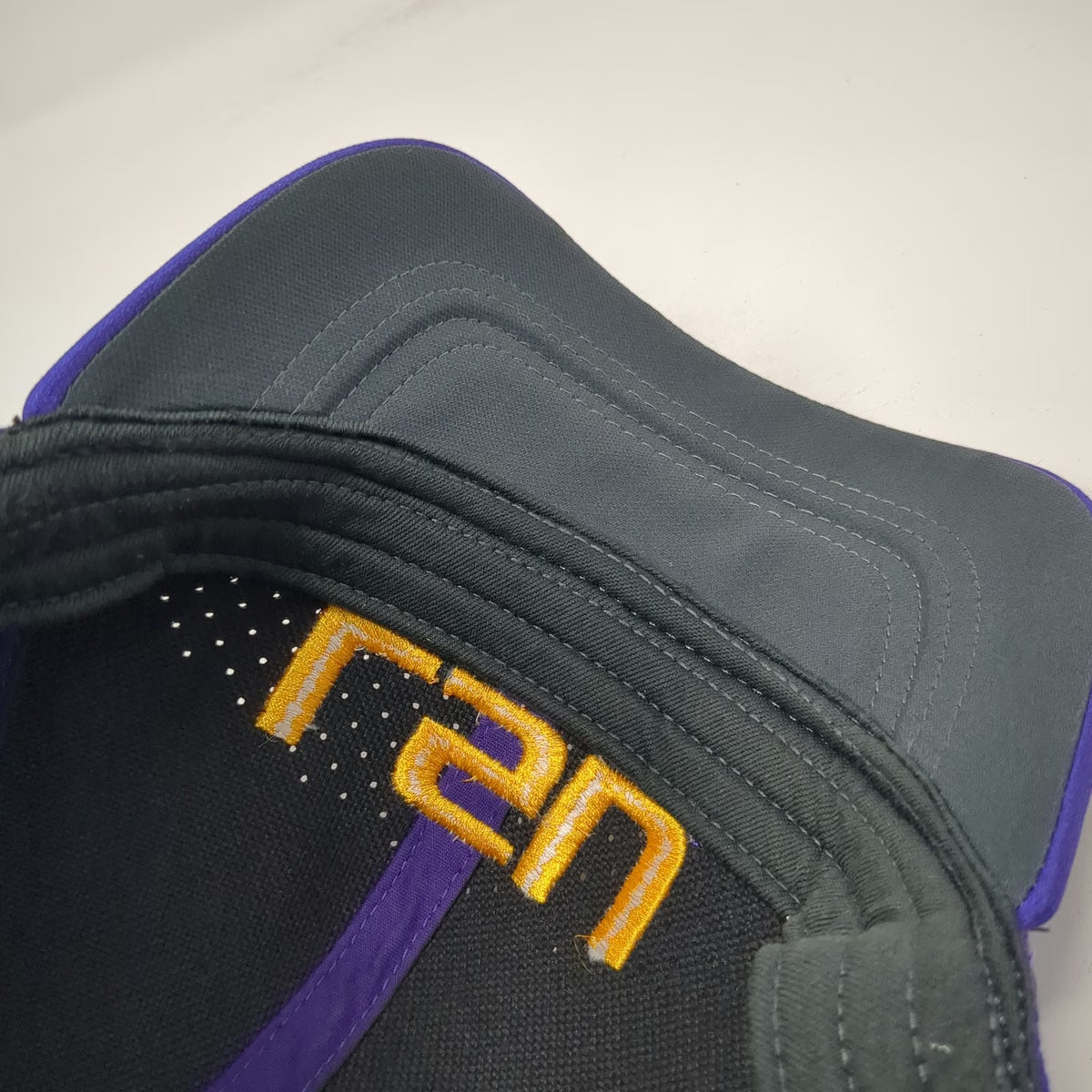 Nike LSU Tigers NCAA Purple One Size Cap Hat Classic 99 Perforated Dri-FIT Tech