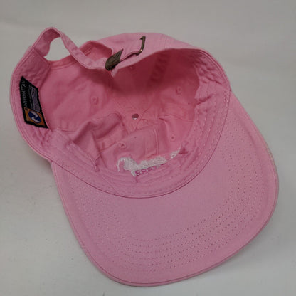 Sea Isle City New Jersey Est 1882 Slideback Hat Pink OSFA Adjustable Embroidered