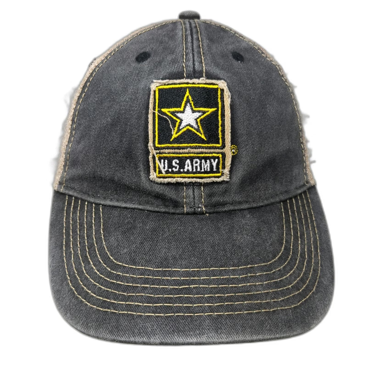 7.62 Design U.S. Army Gray Trucker Hat OSFM Mesh Back Snapback Patch Military