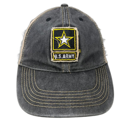 7.62 Design U.S. Army Gray Trucker Hat OSFM Mesh Back Snapback Patch Military