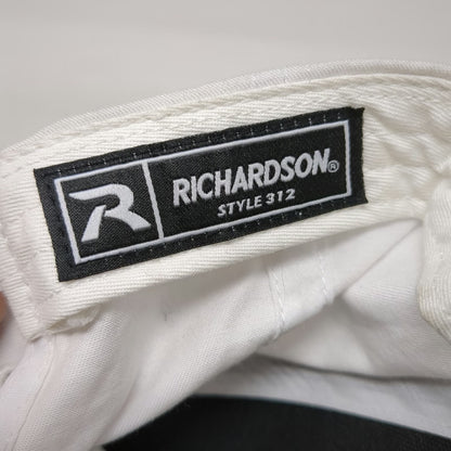 Richardson Snapback Hat Beige White OSFM Simplot TriCal Forage Logo Embroidered