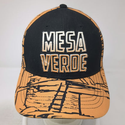 Mesa Verde National Park Baseball Cap Orange Black One Size Cliff Dwelling Hat