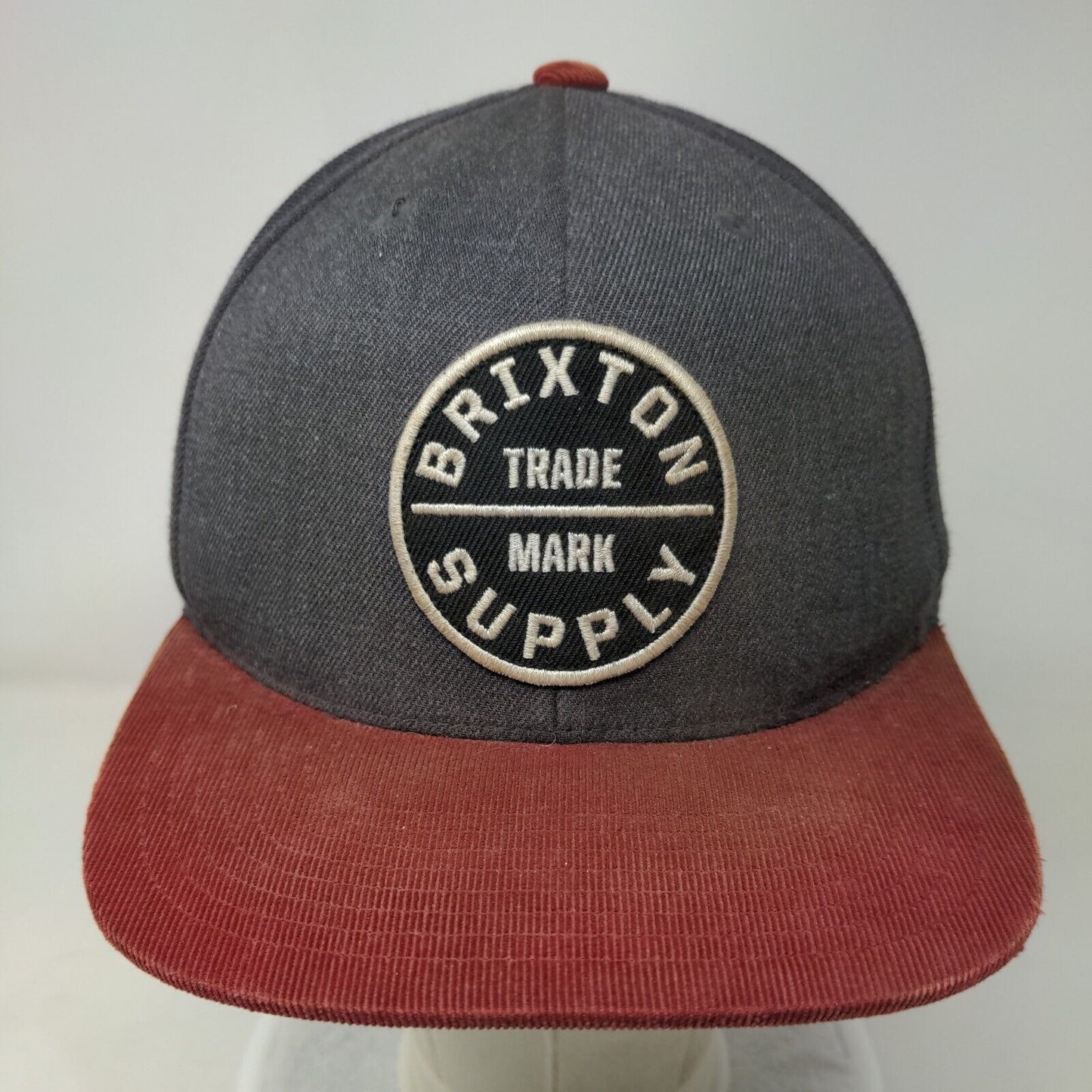 Brixton Supply Patch Snapback Hat Multi One Size Colorblock 6 Panel