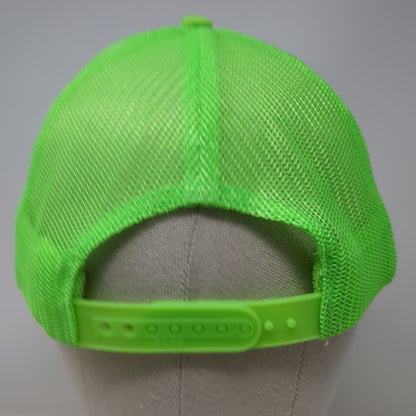 OTTO Trucker Hat Green One Size Mesh Snapback Palm Tree Florida Birthday Party