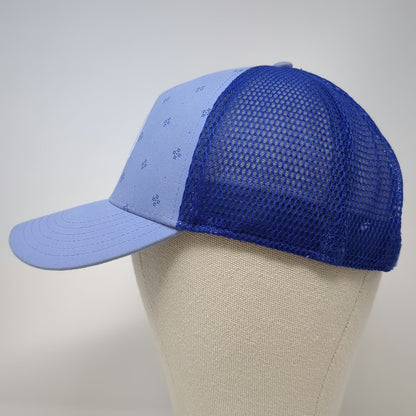 Under Armour Trucker Hat Blue One Size Field Tested Patch Mesh Back Snapback
