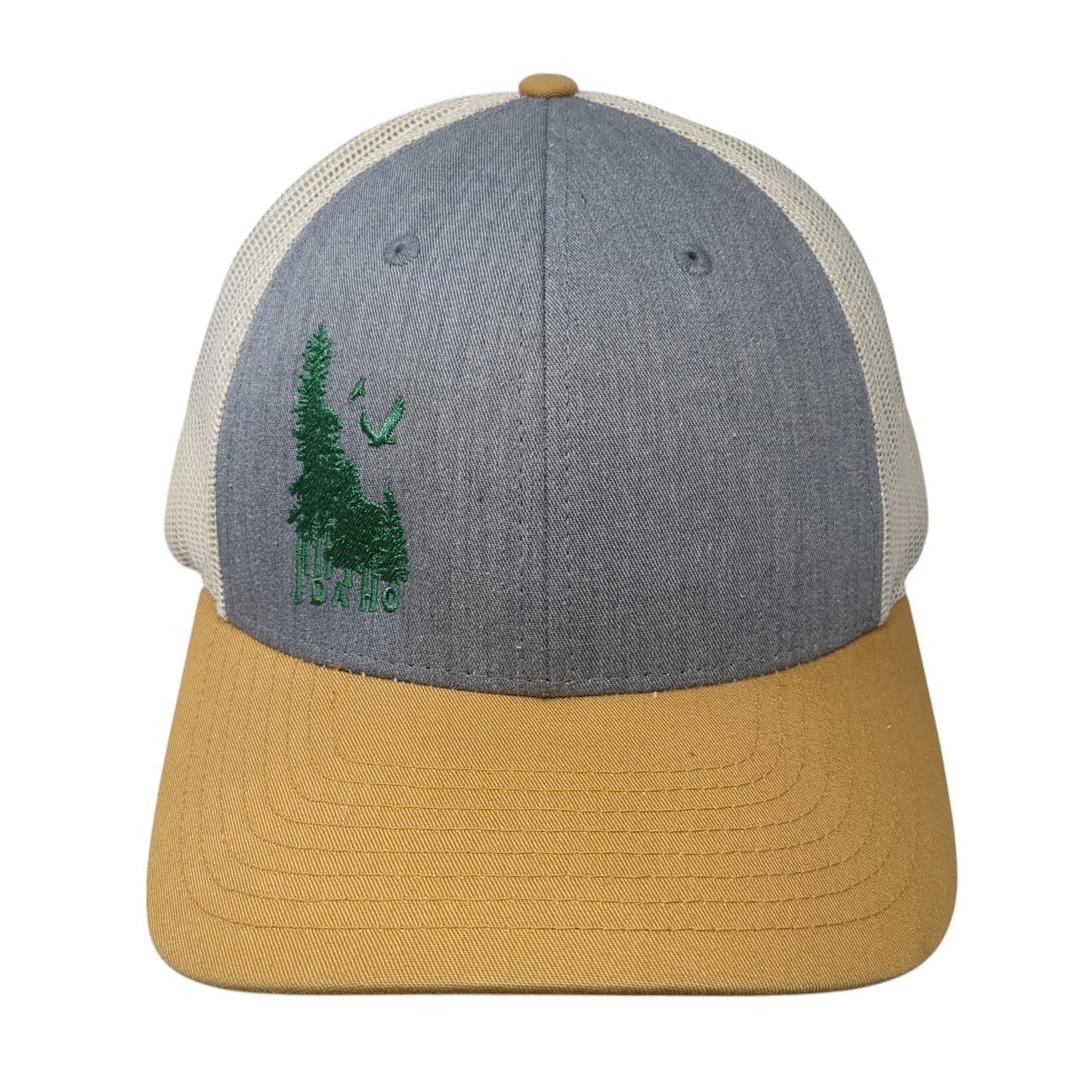 Idaho Snapback Trucker Hat Multicolor Large Adjustable Mesh Back Richardson