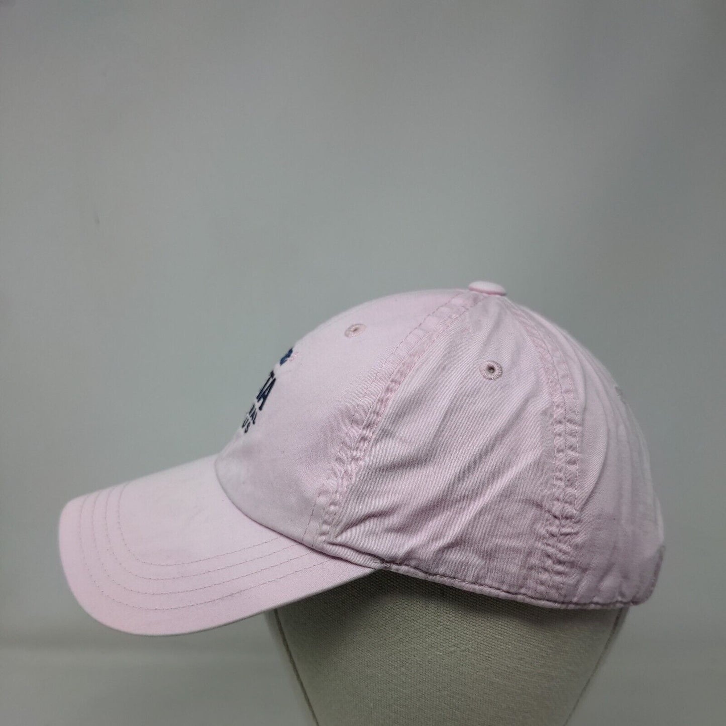 USTA National Campus Strapback Hat Pink One Size Adjustable American Needle