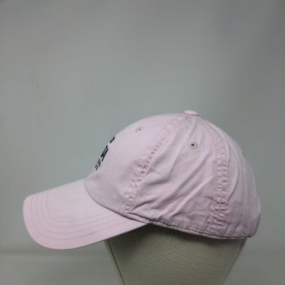 USTA National Campus Strapback Hat Pink One Size Adjustable American Needle