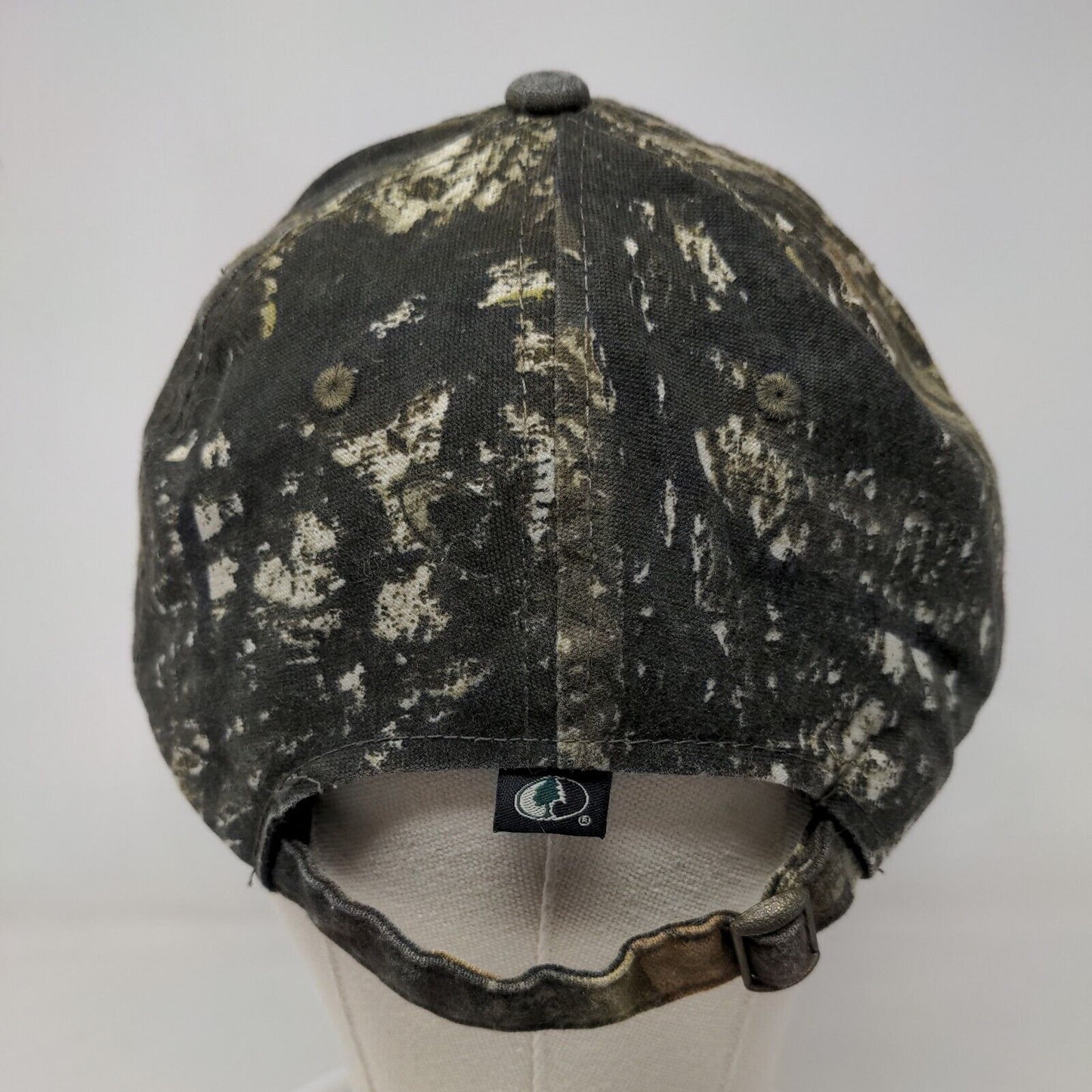 OC Sports Men's Slideback Camo Hat Size OSFM Embroidered Vesuvius Logo Volcano