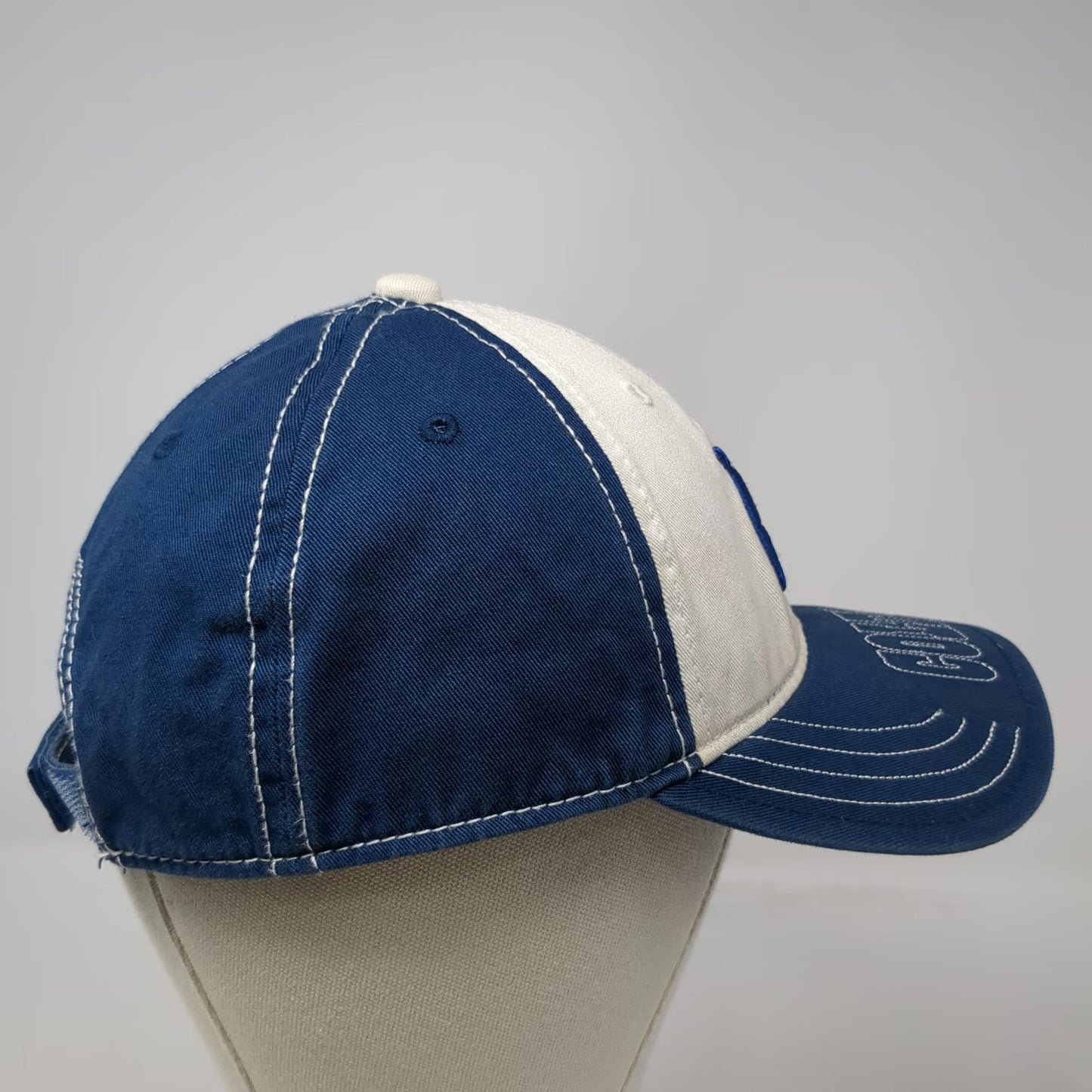 Indianapolis Colts NFL Team Apparel Blue One Size Cap Hat Horseshoe Logo Stitch