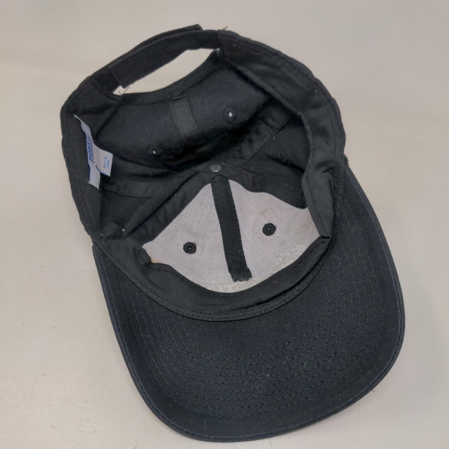 Robb & Stucky Furniture Interiors Strapback Hat Black One Size Embroidered