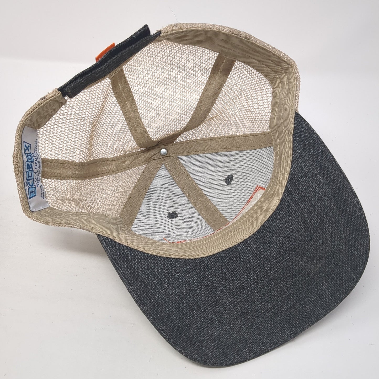 McAlister's DELI Strapback Trucker Hat Gray OS Adjustable Mesh Back The Ice Box
