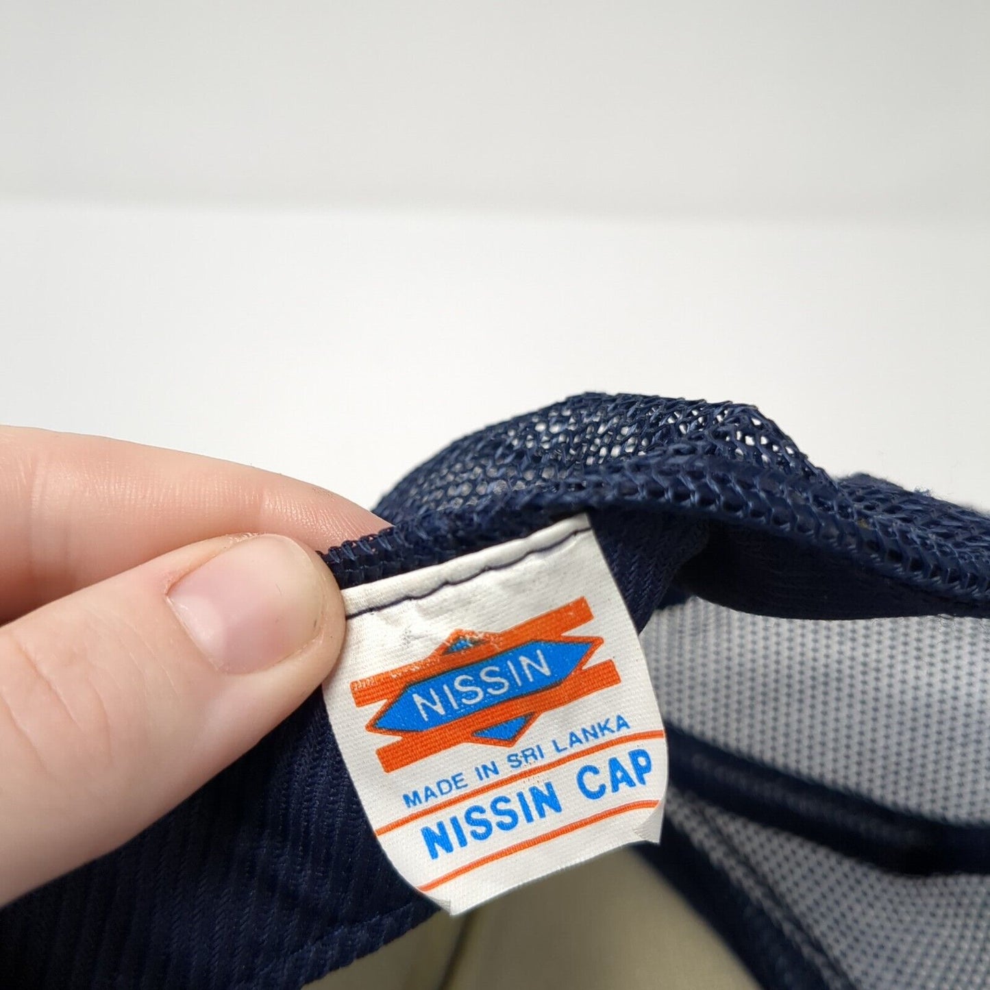 I'm Going Nuckin Futs Snapback Rope Trucker Hat Blue One Size Mesh Back