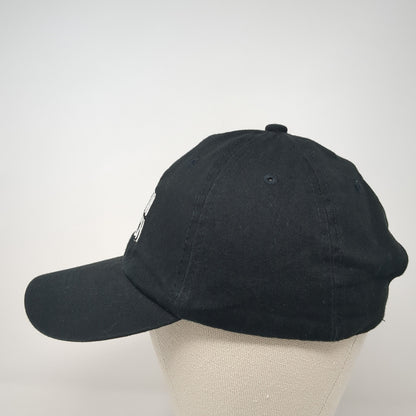 Austin French Slideback Hat Black One Size Adjustable Embroidered