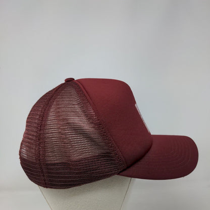 I'm Thankful For Bingo Snapback Mesh Back Trucker Hat Red One Size HSQ