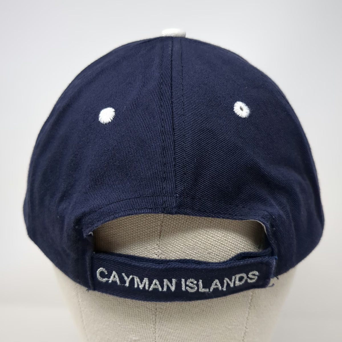 Hard Rock Cafe Baseball Cap Blue One Size Cayman Islands Cotton Strapback Hat