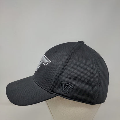 Virginia Tech Hokies Fitted Hat Black OSFA Embroidered Top Of The World