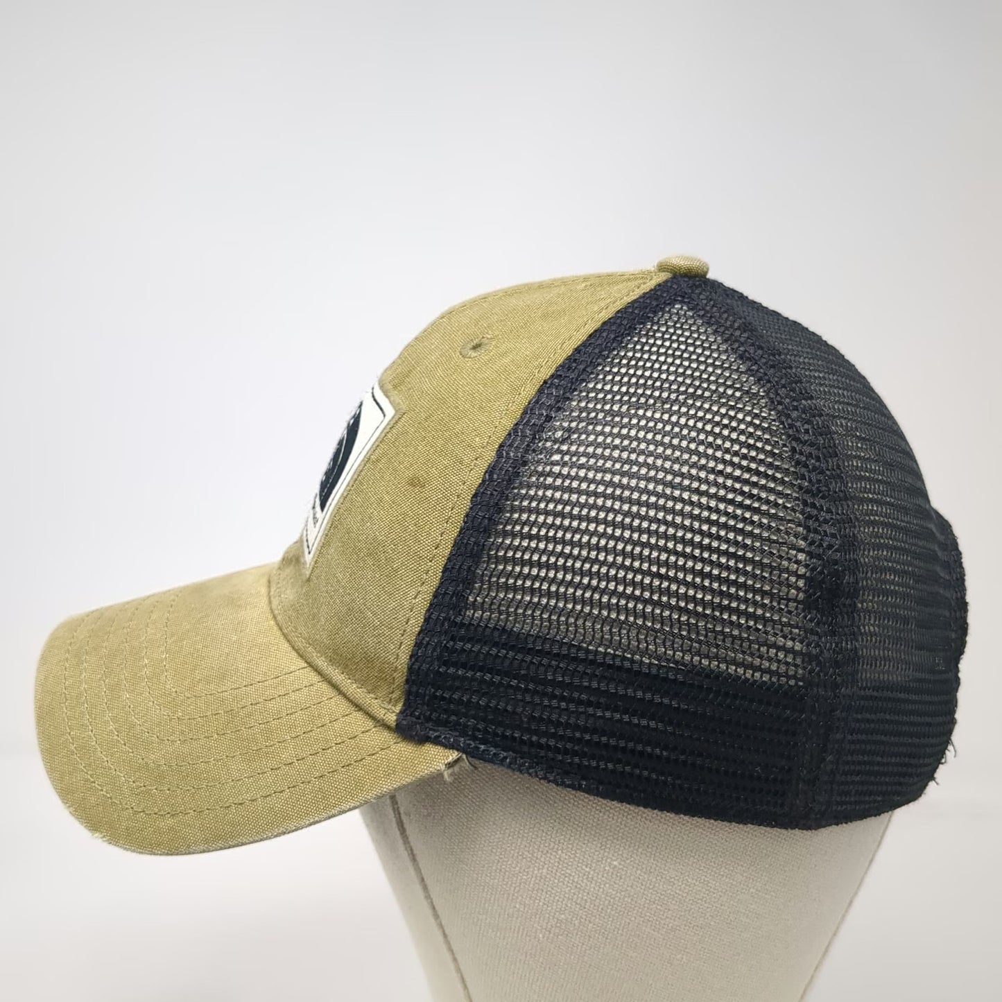 The North Face Trucker Hat Green One Size Mesh Snapback Alpine Equipment Patch