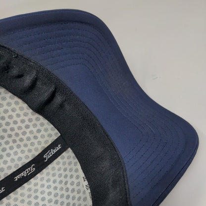 Titleist FJ Pro V1 Fitted Hat Blue Medium/Large Embroidered 6 Panel