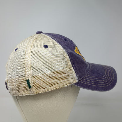 College of Idaho Coyotes Legacy Purple Trucker Hat One Size Mesh Snapback Yotes