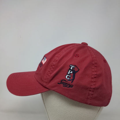 The Players Championship Slideback Hat Red One Size Embroidered Imperial