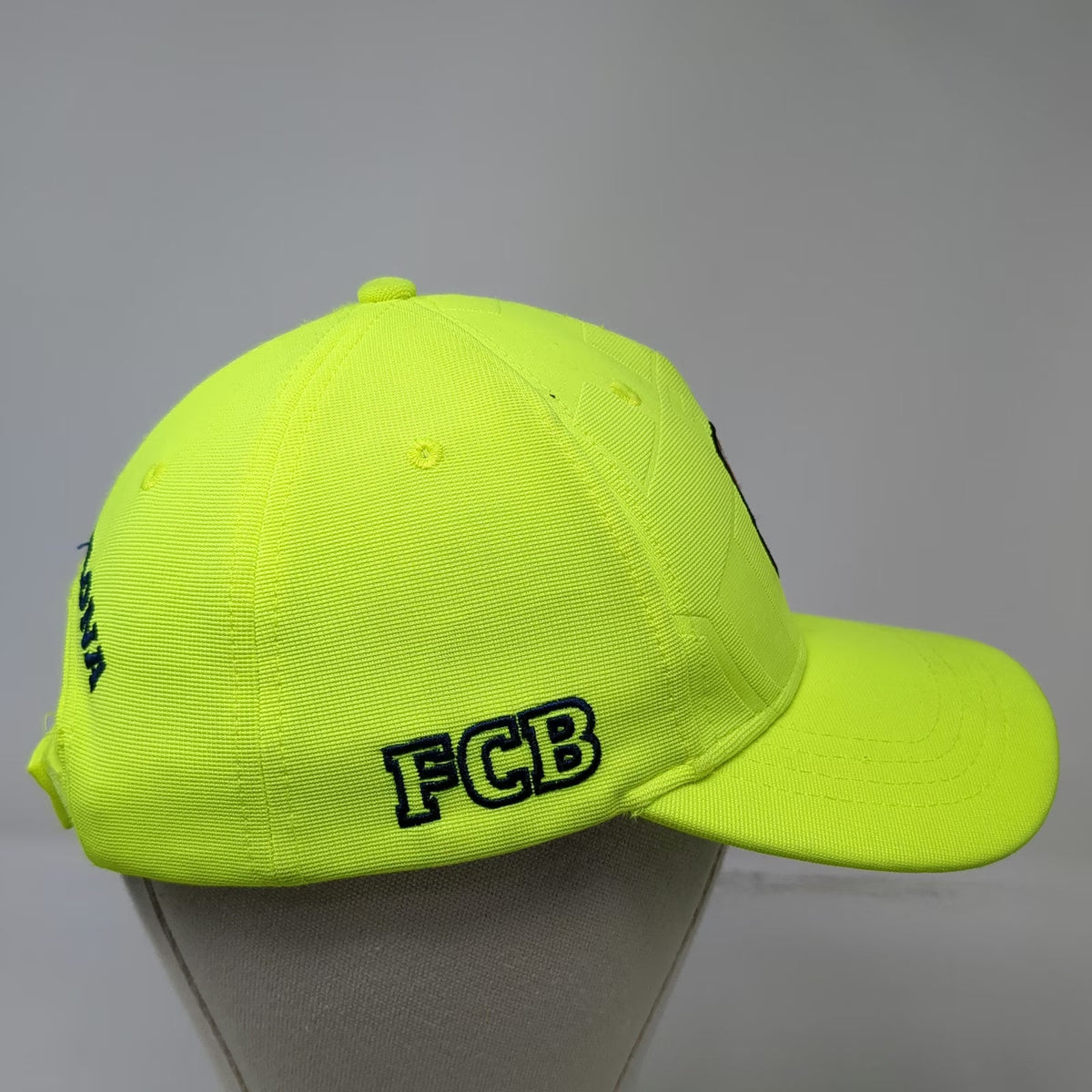 FC Barcelona FCB 5 Panel Hat Green One Size Strapback Since 1899 Soccer Club