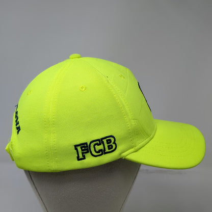 FC Barcelona FCB 5 Panel Hat Green One Size Strapback Since 1899 Soccer Club