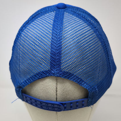 Cobra Trucker Hat Blue One Size Hardy Stick People Graphic Mesh Snapback Rope